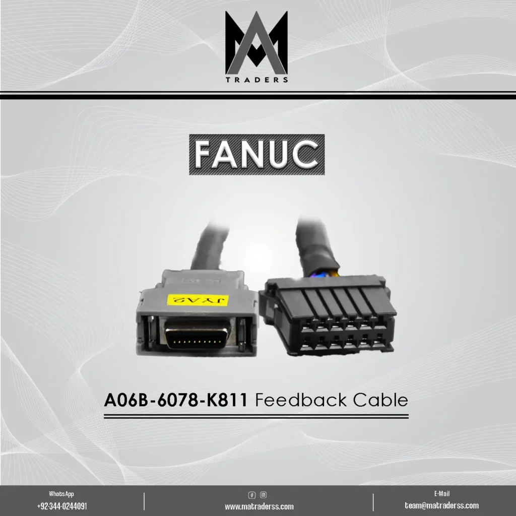 FANUC A06B-6078-K811 Encoder Feedback Cable