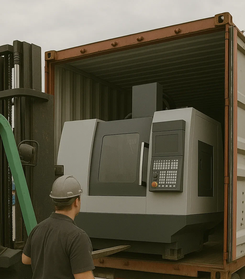 CNC machine import service